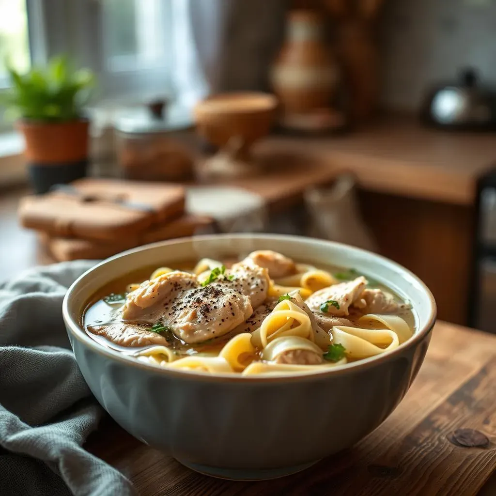 StepbyStep: Making Chicken Noodle Soup with Boneless Chicken Breast