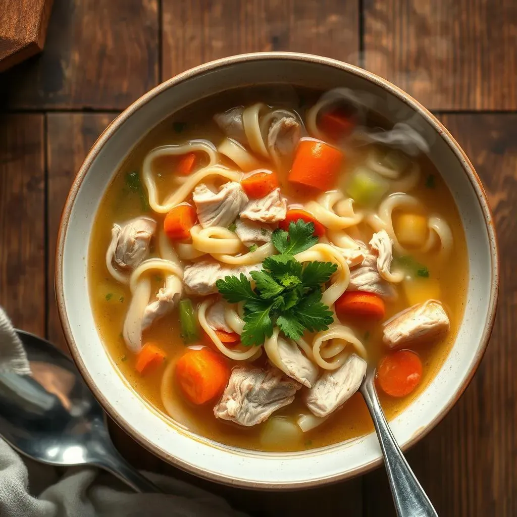 StepbyStep: Making Chicken Noodle Soup with Roast Chicken Leftovers