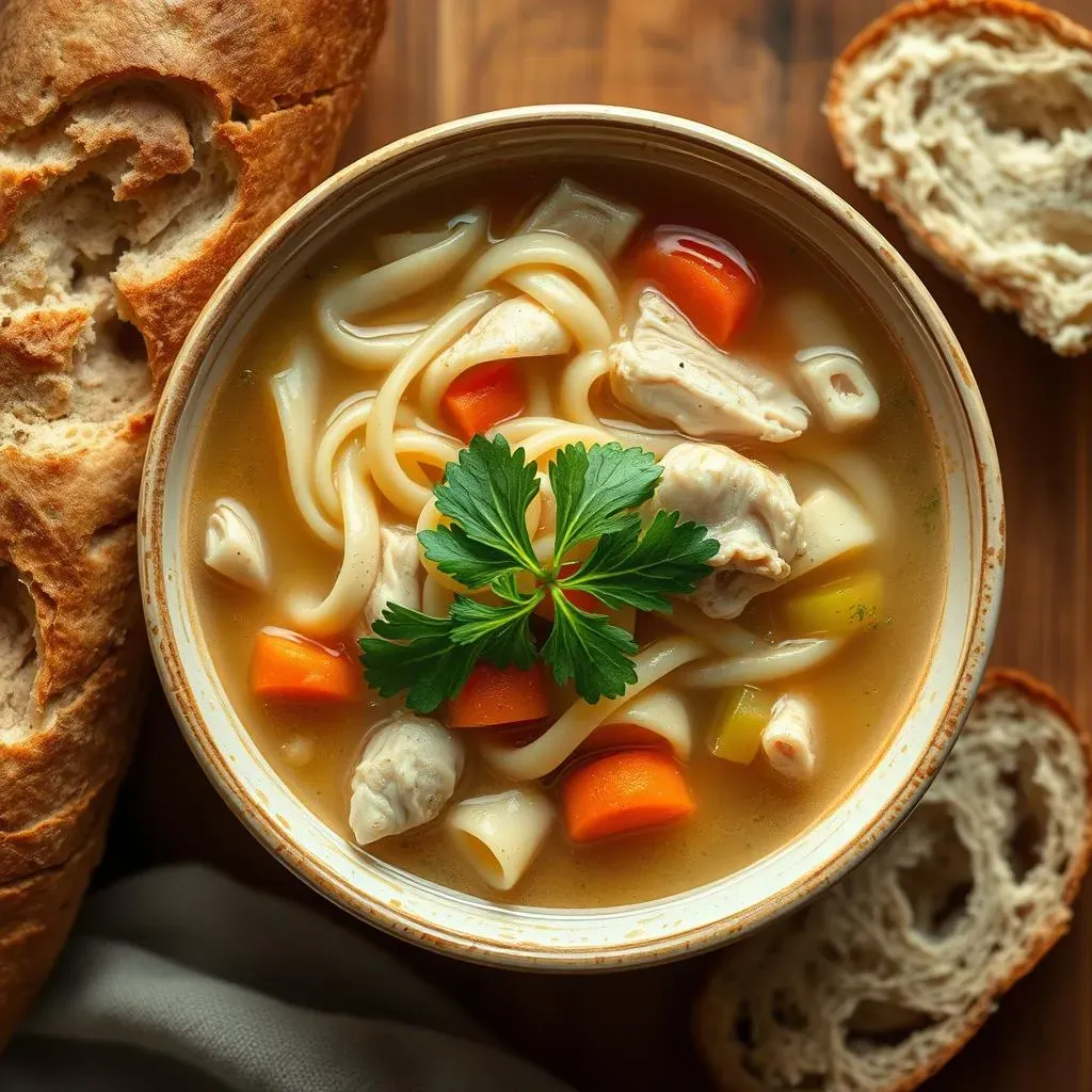 StepbyStep: Making Jacques Pepin's Chicken Noodle Soup