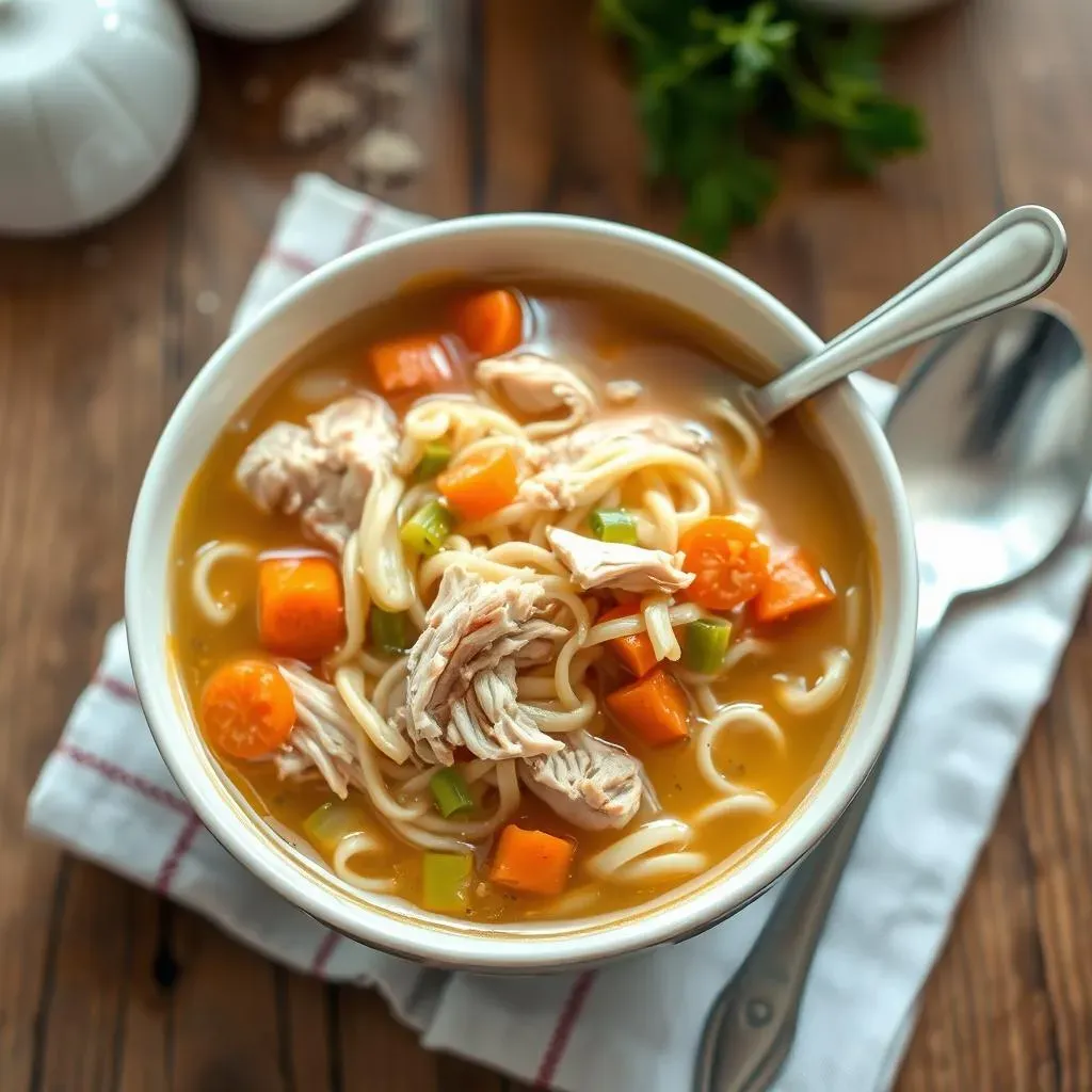 StepbyStep: Making the Best Chicken Noodle Soup with Rotisserie Chicken
