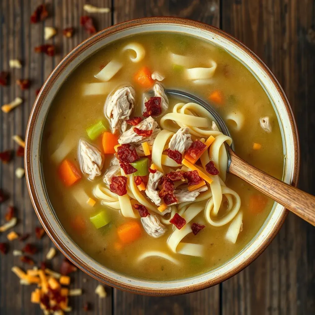 StepbyStep: Making the Best Crack Chicken Noodle Soup