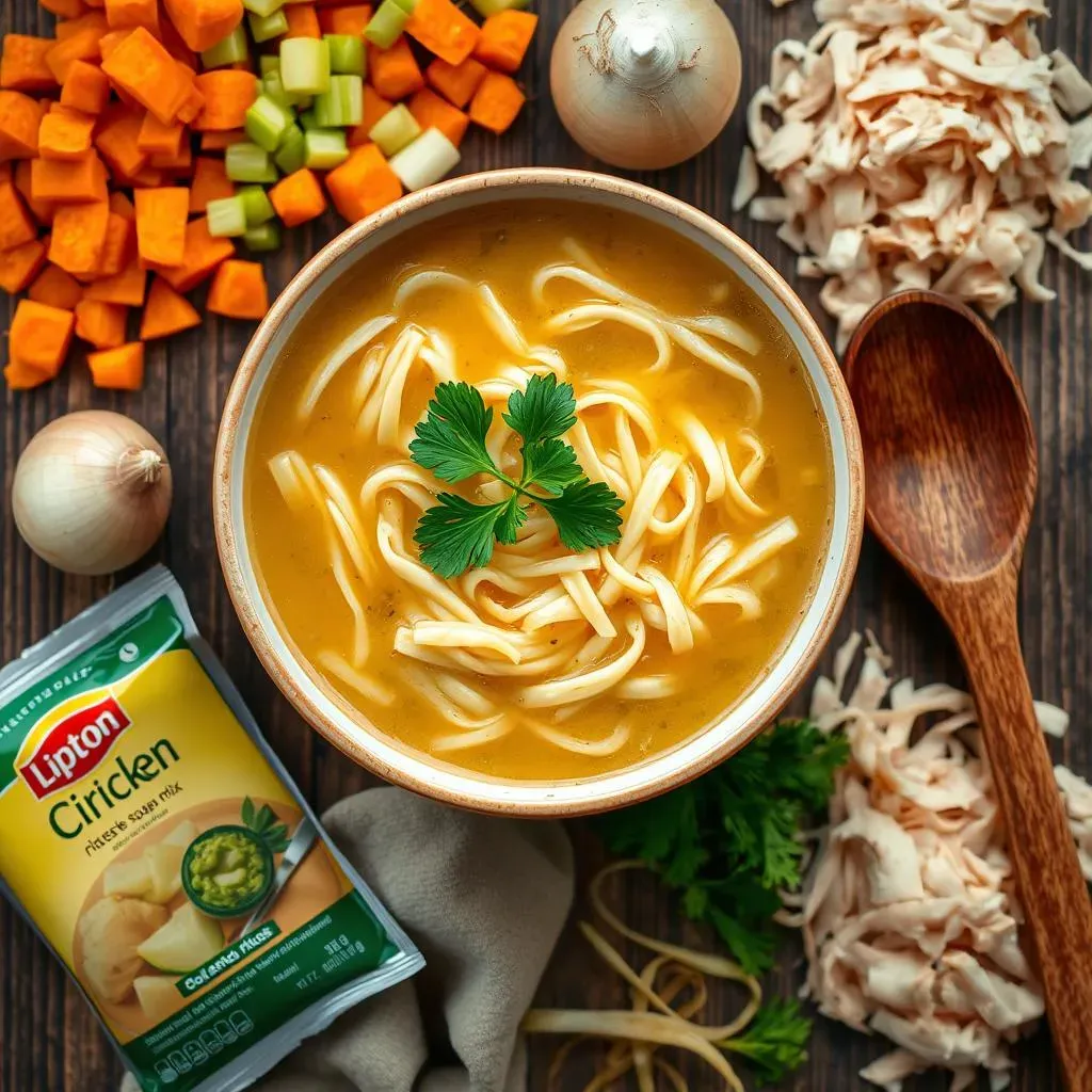 StepbyStep: Mastering the Lipton Chicken Noodle Soup Recipe
