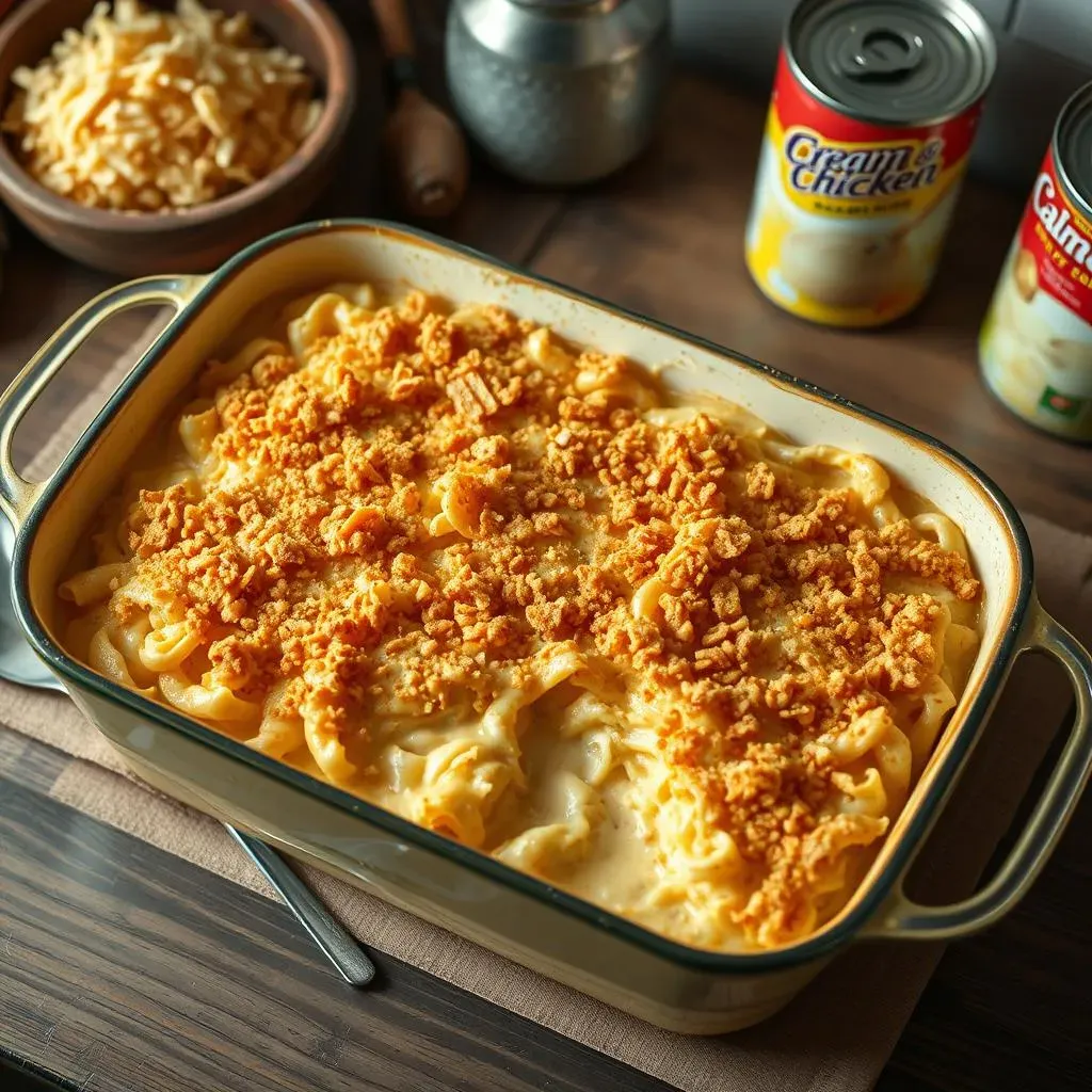 StepbyStep: Transforming Leftover Chicken Noodle Soup into Casserole Gold