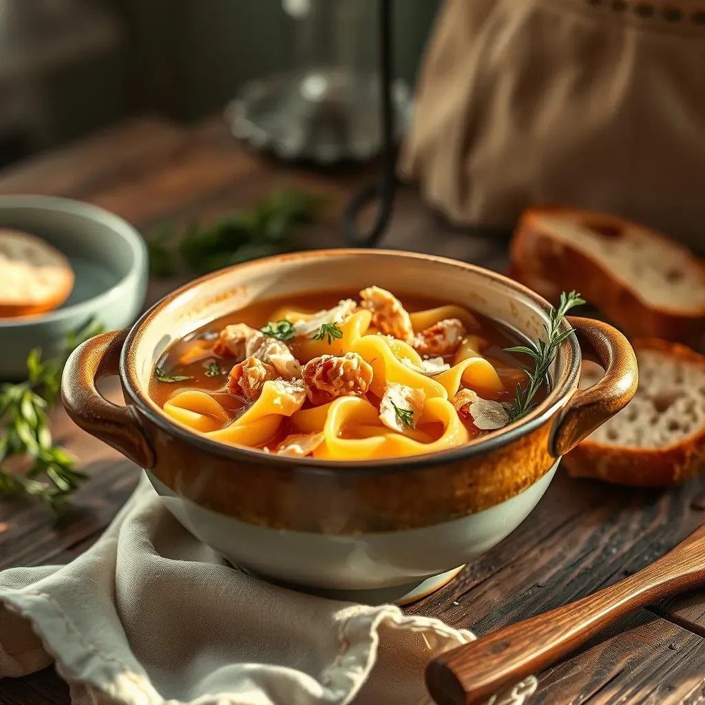 Storing and Freezing Chicken Noodle Soup: A Guide to Perfect Noodles