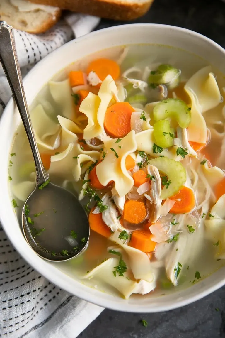 Storing and Reheating Your Vegetable Chicken Noodle Soup