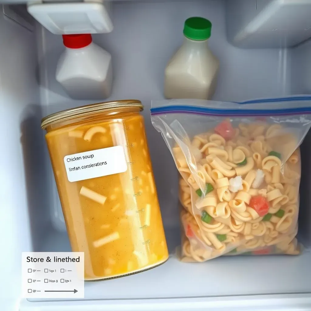 Storing, Freezing, and Reheating Your Chicken Thigh Chicken Noodle Soup