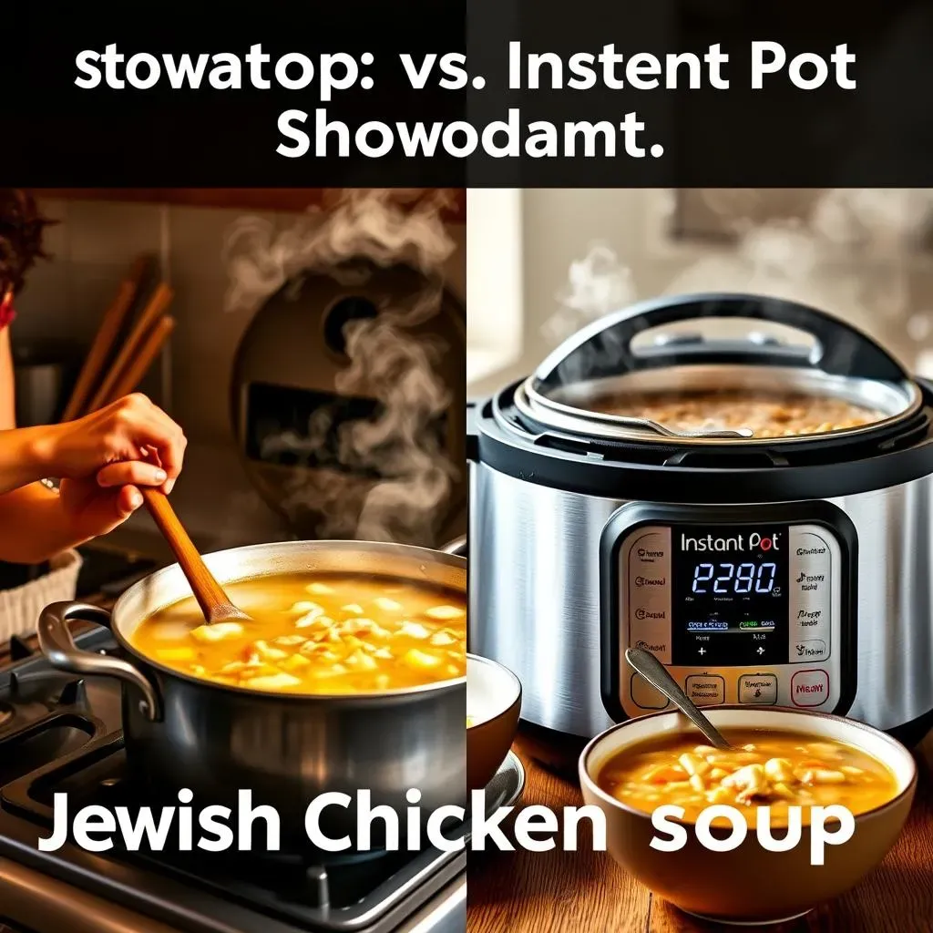 Stovetop vs. Instant Pot: Two Ways to Simmer Your Jewish Chicken Soup to Perfection