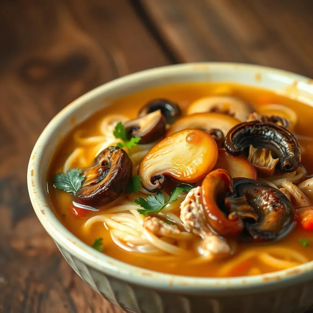 The Allure of Mushrooms in Chicken Noodle Soup