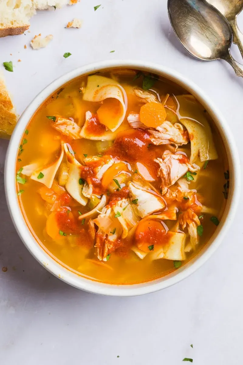 The Essential Ingredients for Spicy Chicken Noodle Soup