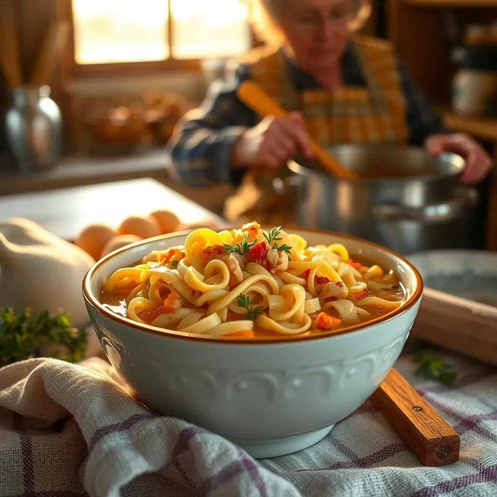 The Heart of Mennonite Cooking: Chicken Noodle Soup