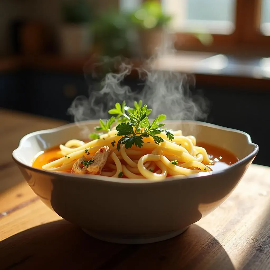 The Magic of Fresh Herbs in Chicken Noodle Soup