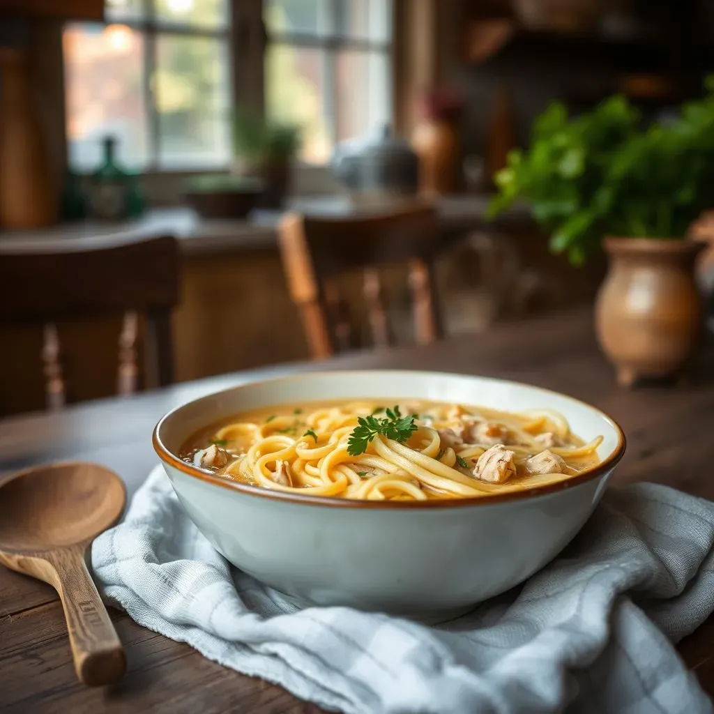 The Magic of Homemade Egg Noodles in Chicken Noodle Soup