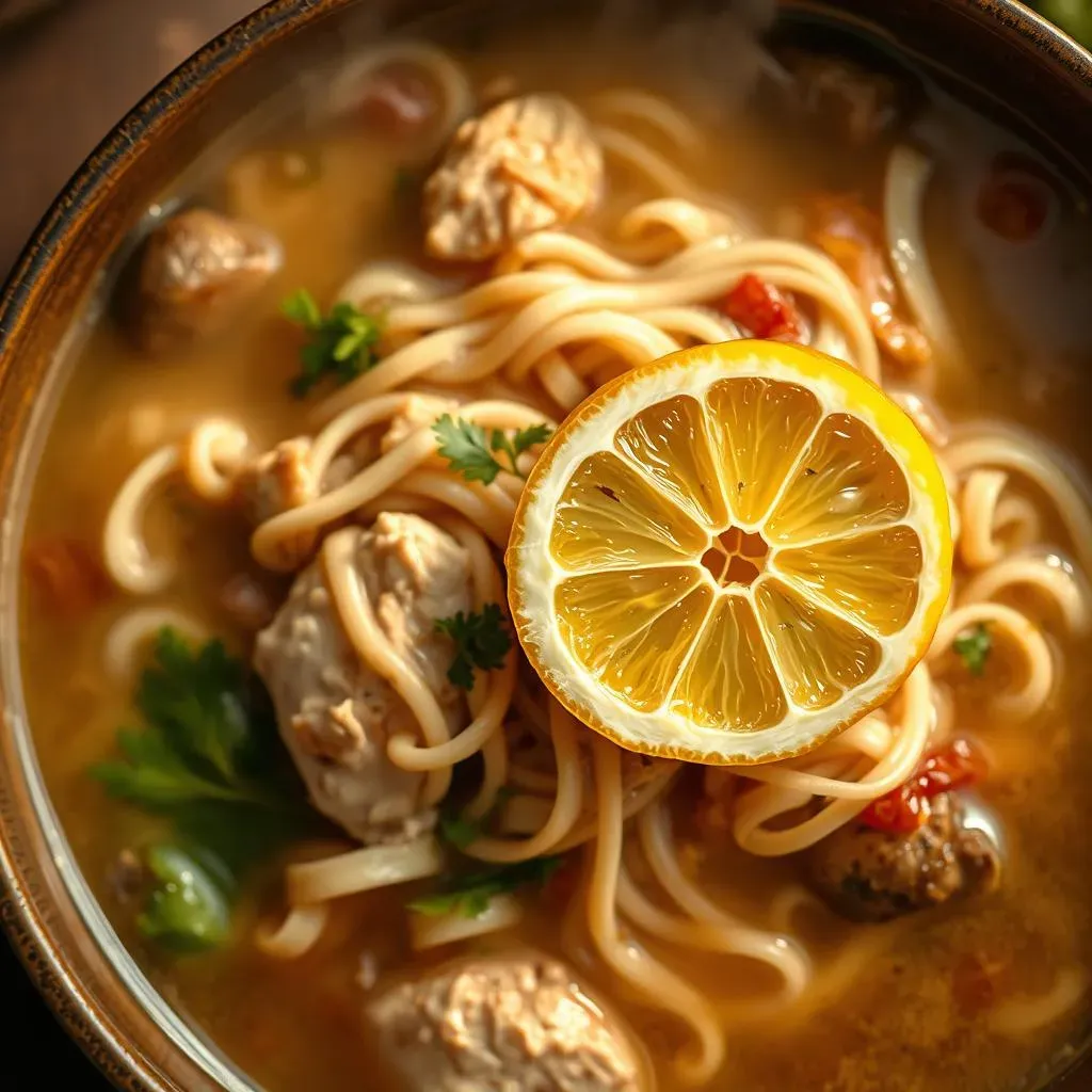 The Magic of Lemon in Chicken Noodle Soup