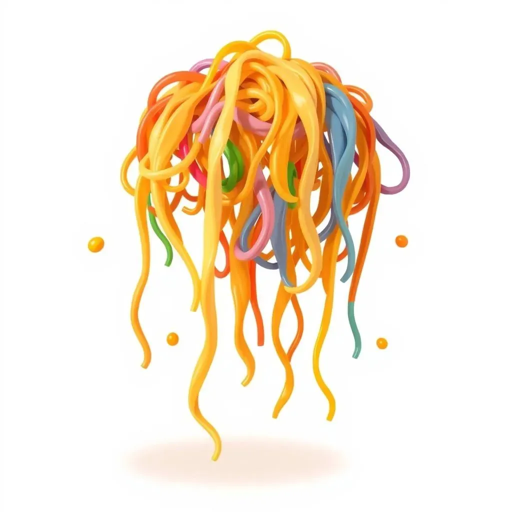 The Noodle Spectrum for Chicken Noodle Soup