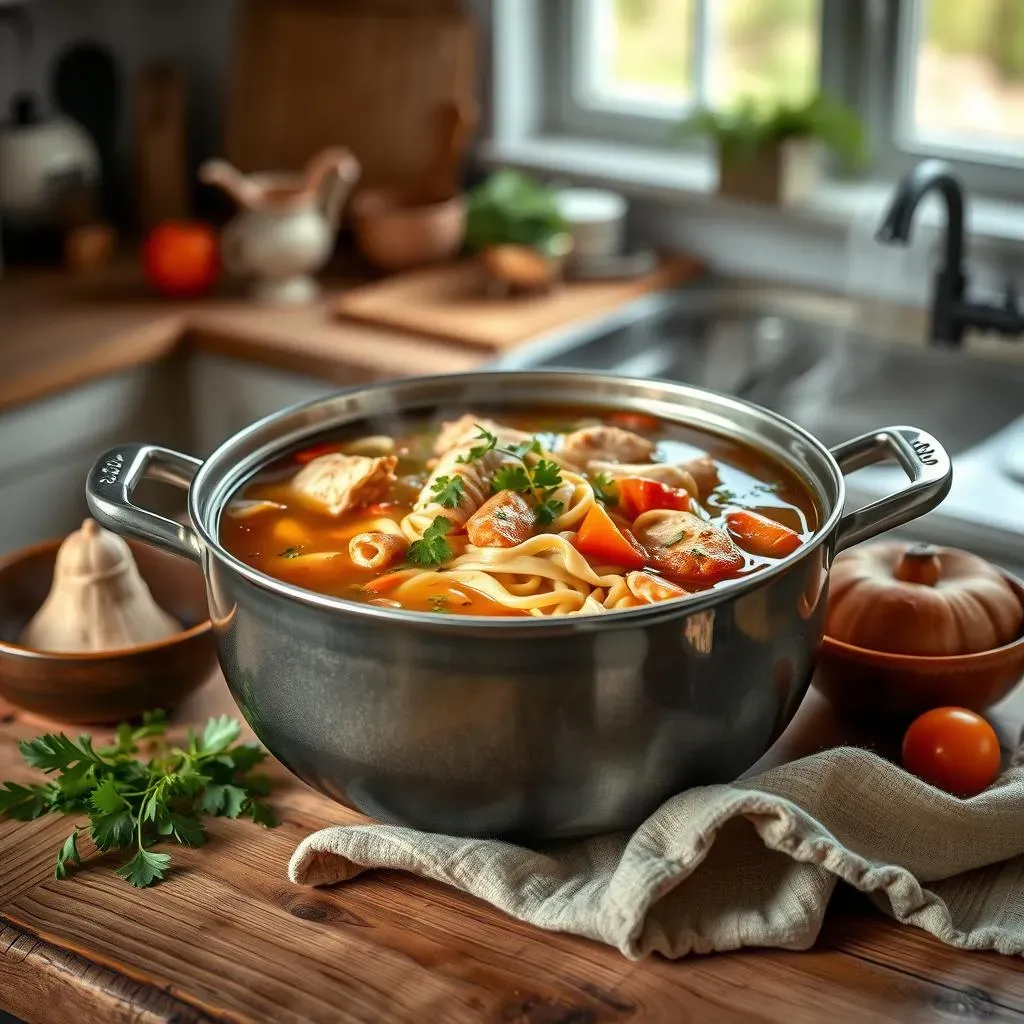 The Secret to a Flavorful Chicken Noodle Soup Bone Broth: Ingredients & Preparation