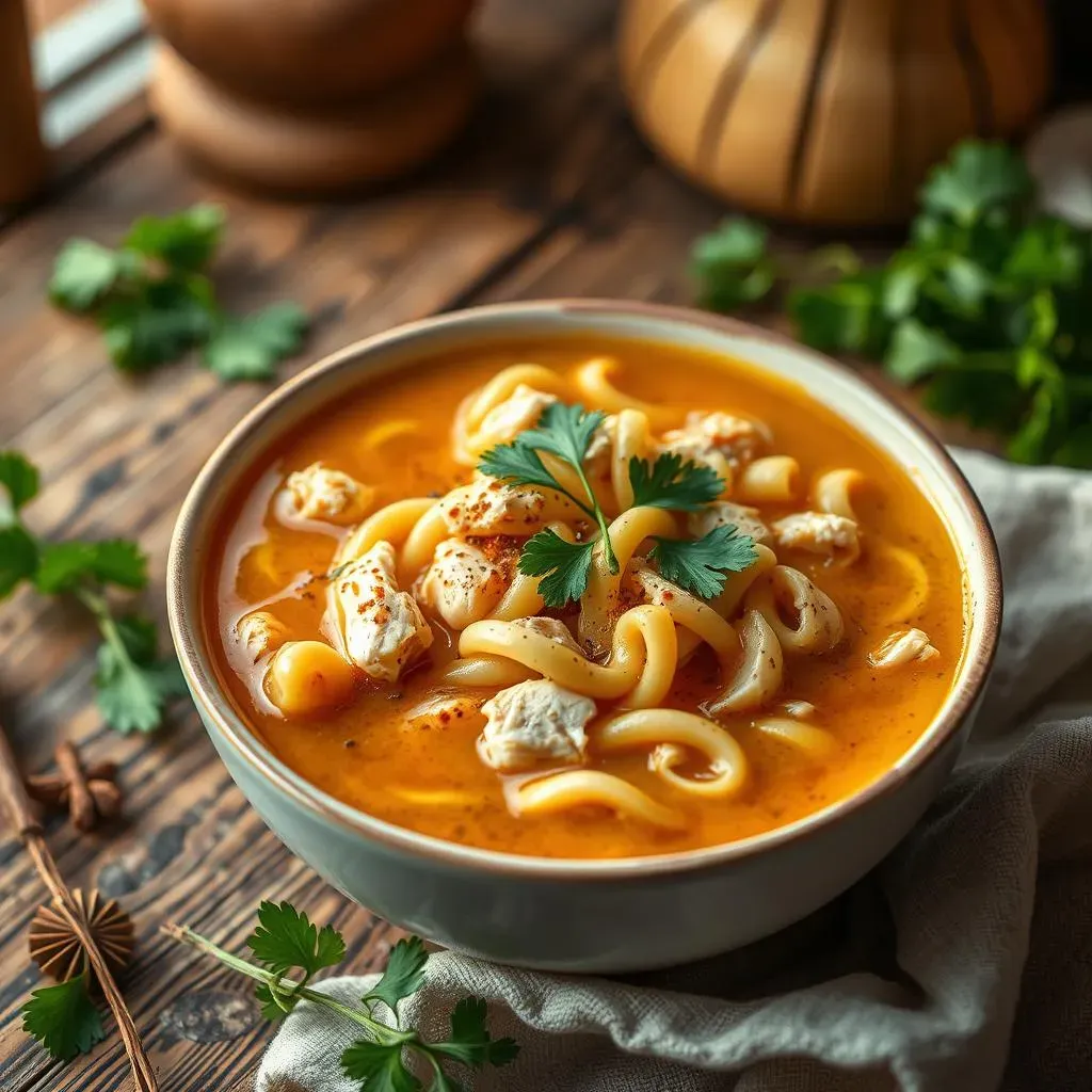 The Secret to Flavorful Chicken Noodle Soup (Without Carrots)