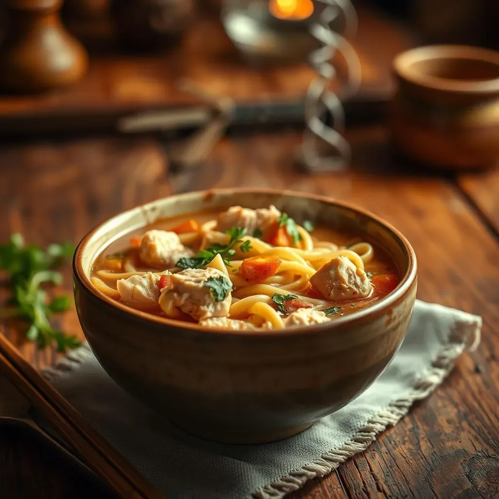 The Secret to Grandma's Chicken Noodle Soup Recipe: Ingredients and Preparation
