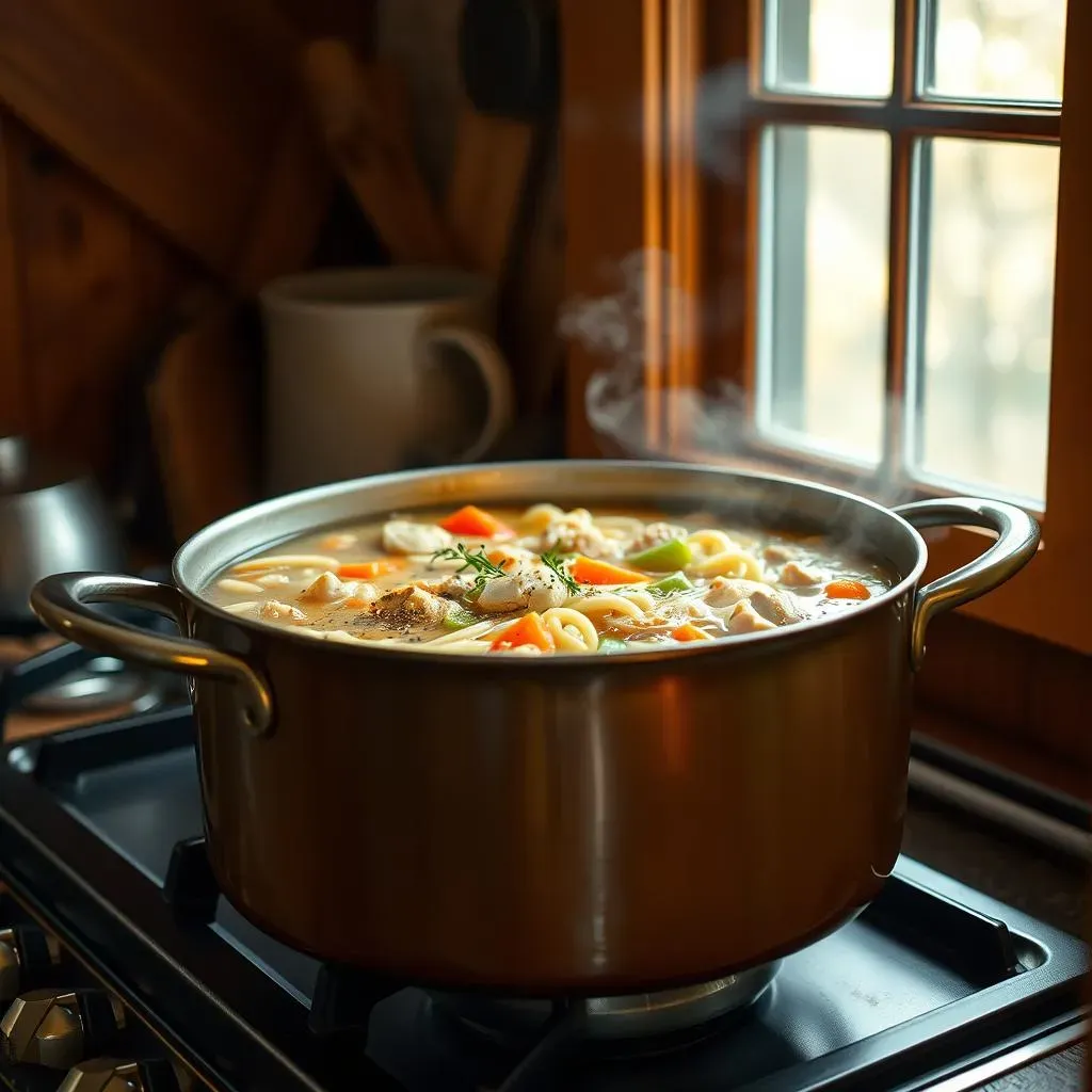 The Secret to the Best Chicken Noodle Soup: Homemade Stock