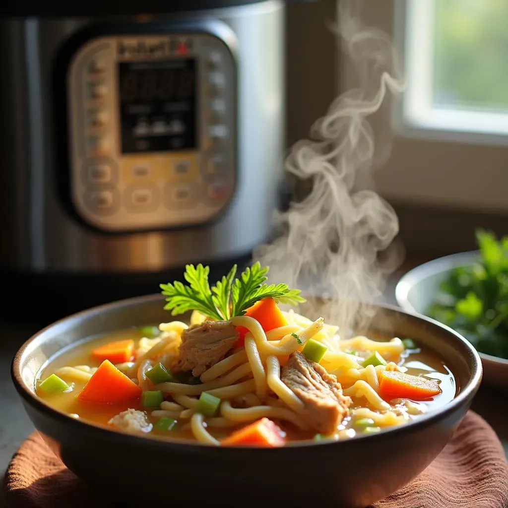 The Secret to the Best Instant Pot Chicken Noodle Soup Recipe