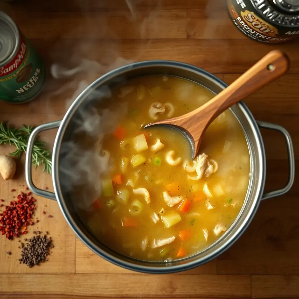 Tips and Variations for Your Campbell's Chicken Noodle Soup Recipe