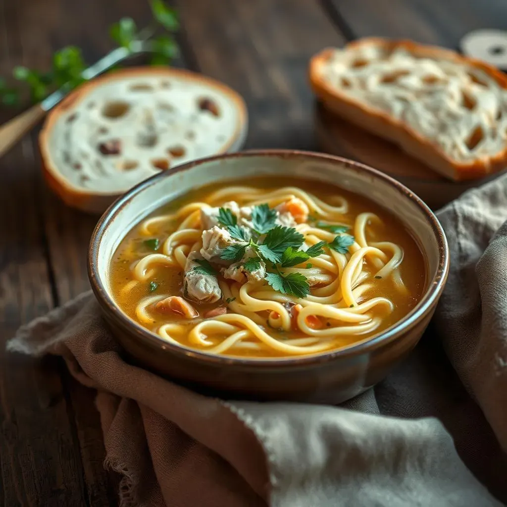 Tips, Storage, and Serving Suggestions for Your Chicken Noodle Soup No Veggies