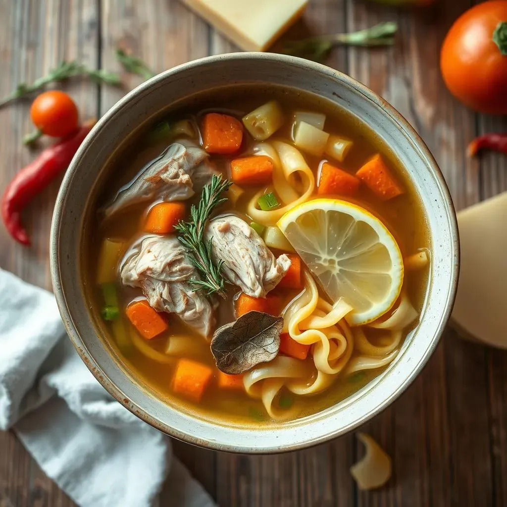 Tips & Tricks for the Perfect Chicken Noodle Soup (Boiled Chicken Edition)