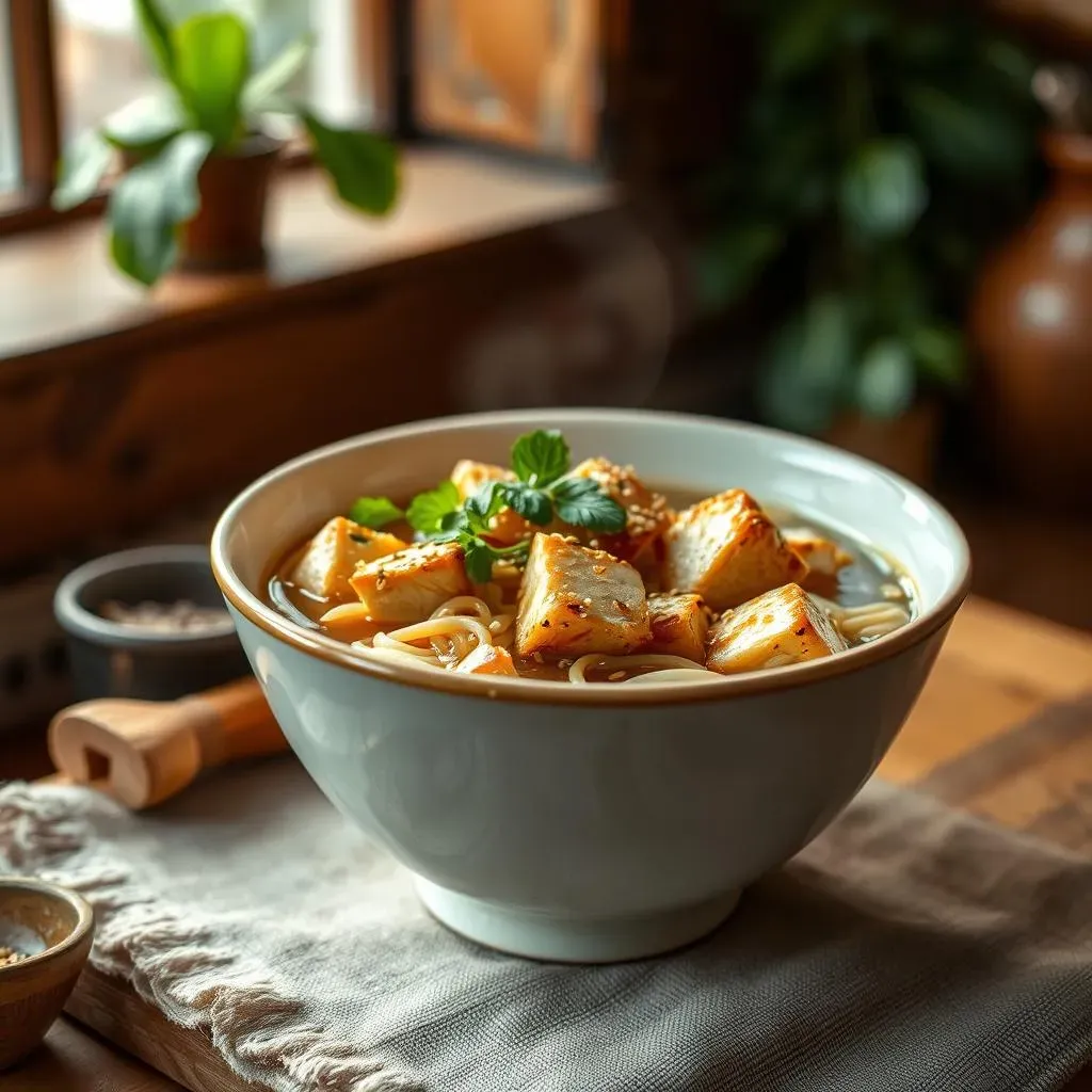 Tofu Transformation: Why Tofu Works in Chicken Noodle Soup