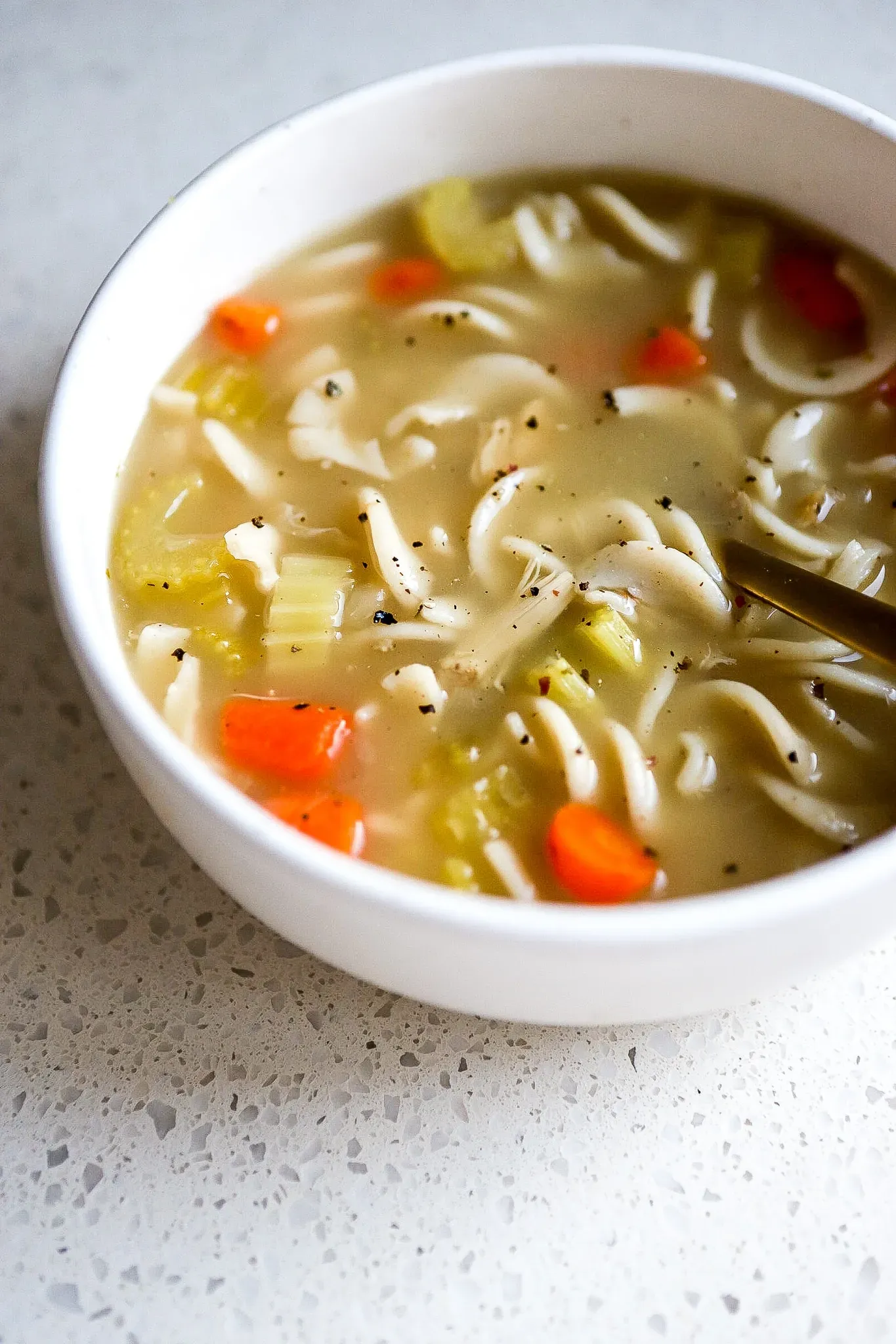 Turning Stock into Comfort: Finishing Your Chicken Noodle Soup Using Chicken Carcass