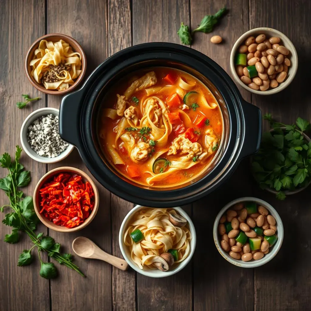 Variations and Addins to Customize Your Crockpot Chicken Noodle Soup