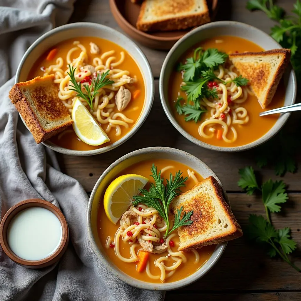 Variations and Serving Suggestions for Your Instant Pot Chicken Noodle Soup