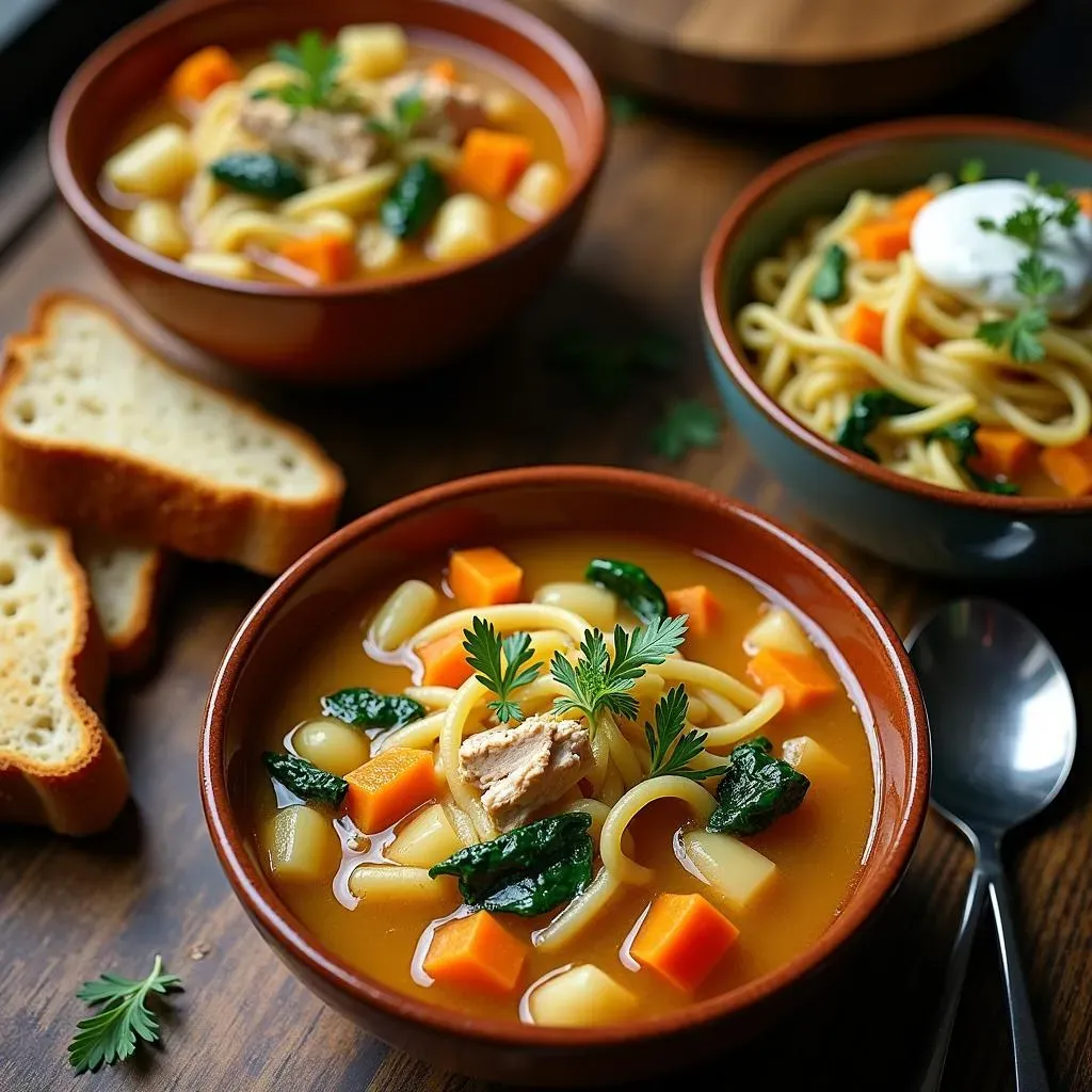 Variations and Serving Suggestions for Your Instant Pot Whole Chicken Noodle Soup