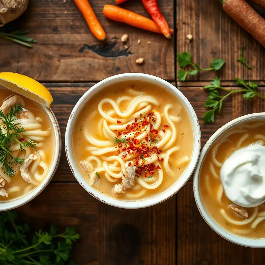 Variations on the Chicken Noodle Soup Recipe for a Damn Delicious Twist