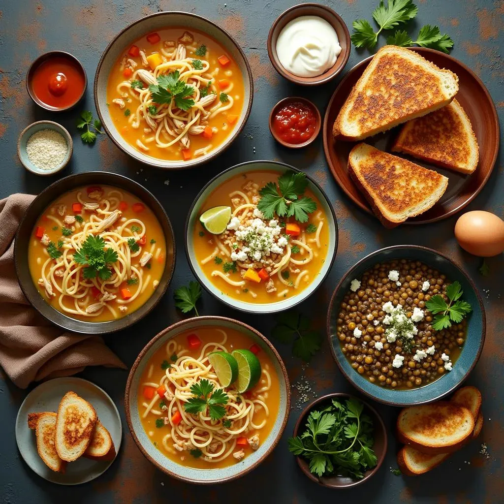 Variations & Serving Suggestions for Your Chicken Noodle Soup