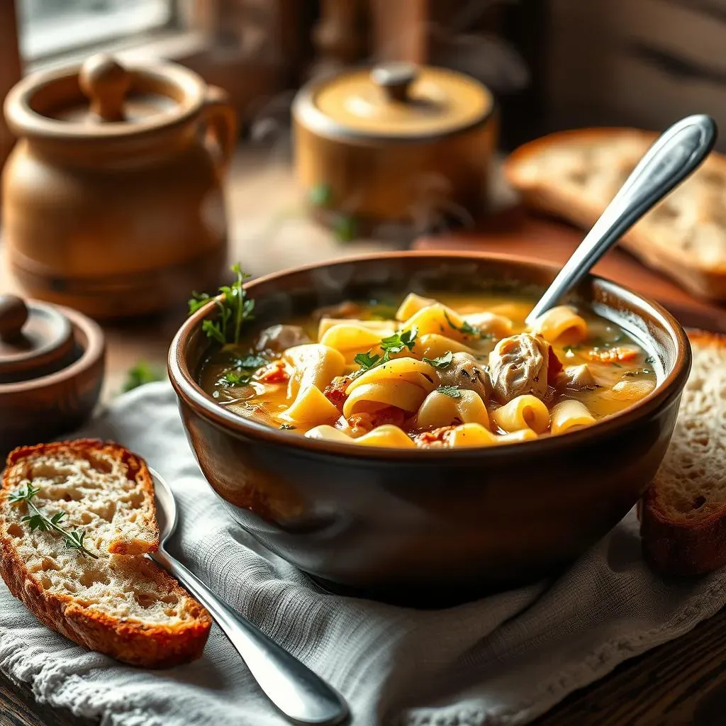 What is the recipe for chicken noodle soup? Discover the Secret