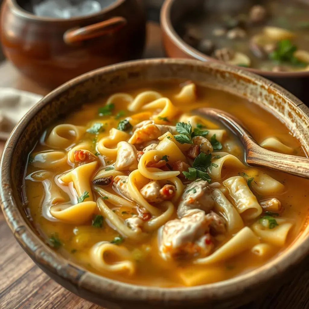 What Type of Noodles for Chicken Noodle Soup from Stock?