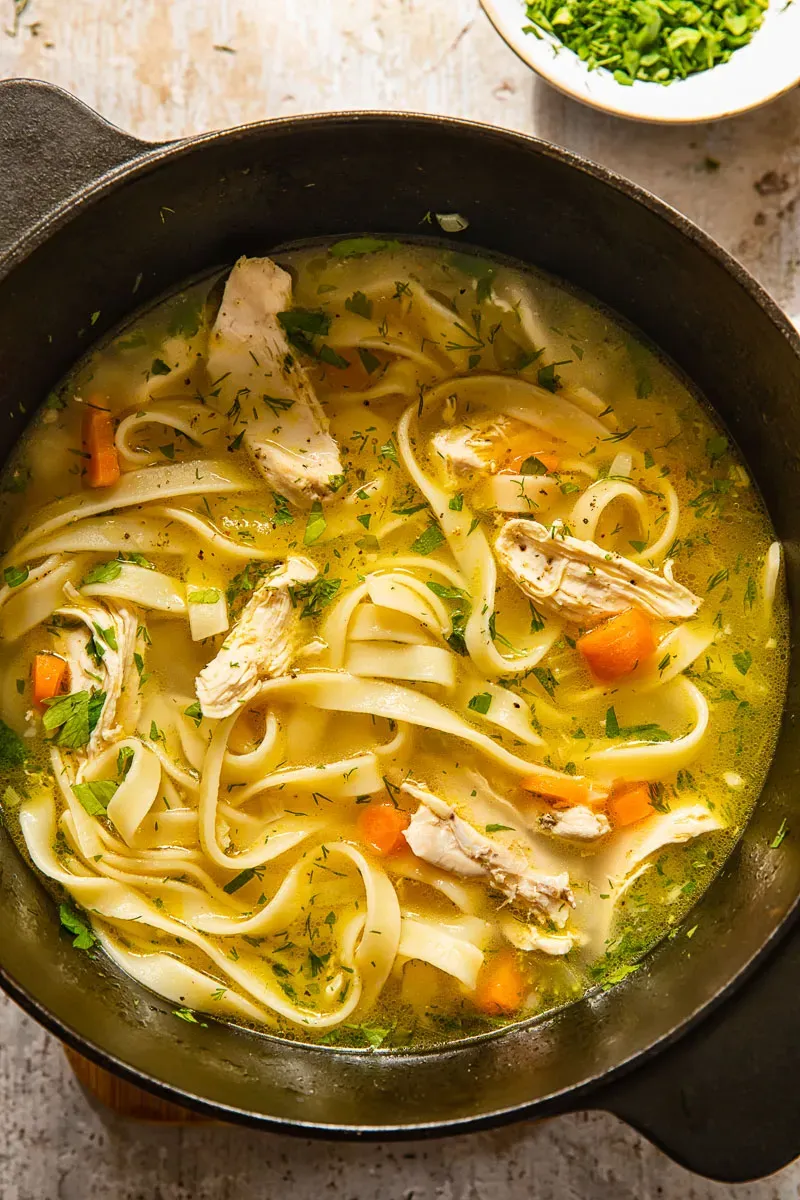 What You'll Need for Your Chicken Noodle Soup Recipe for 10 People