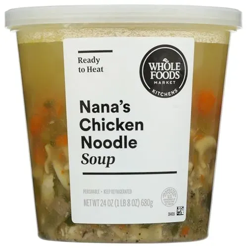 What's Actually In Your Whole Foods Nana's Chicken Noodle Soup?