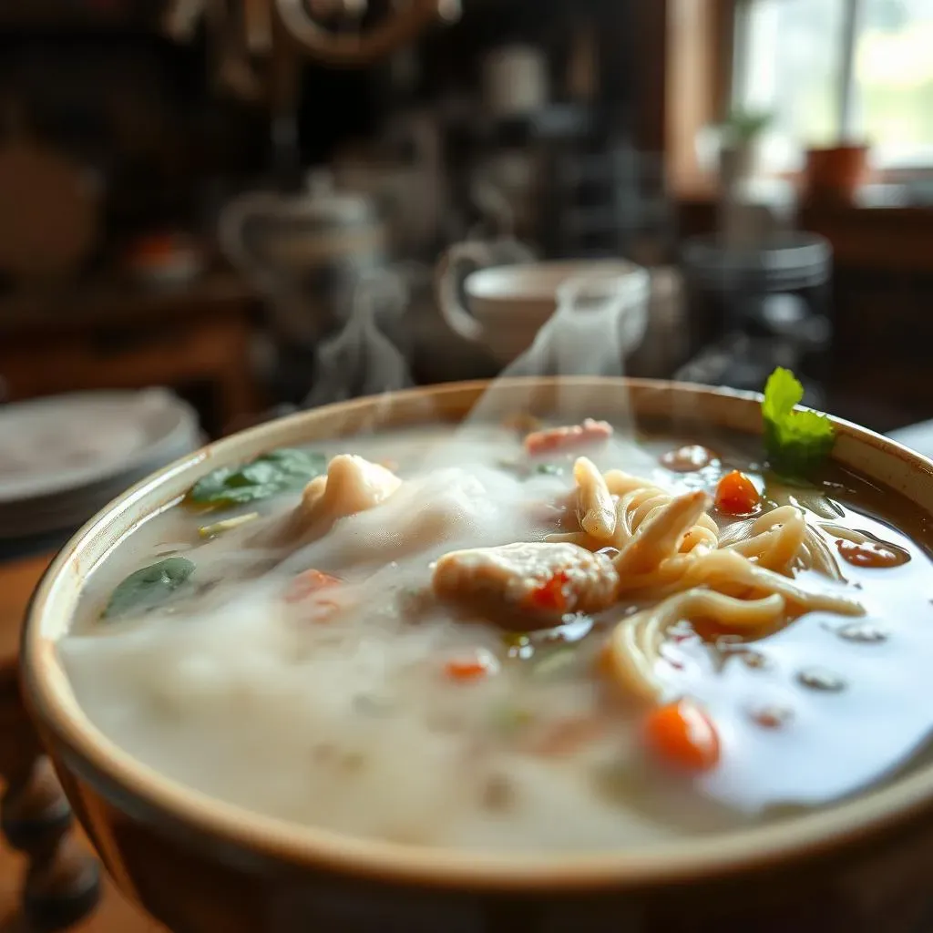 When Chicken Noodle Soup Isn't Clear Soup
