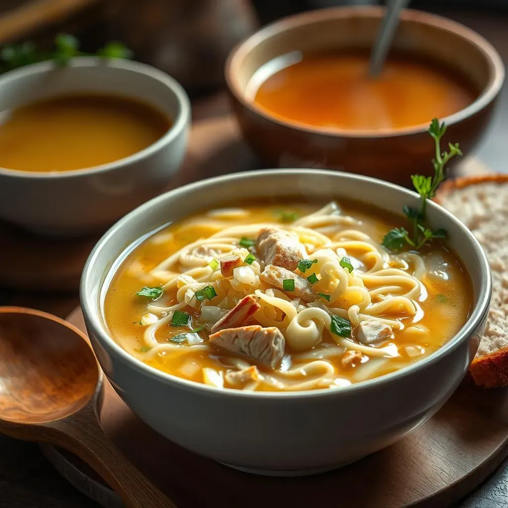 Why Chicken Noodle Soup Ingredients Matter: Garlic, Onions, and Bone Broth Power