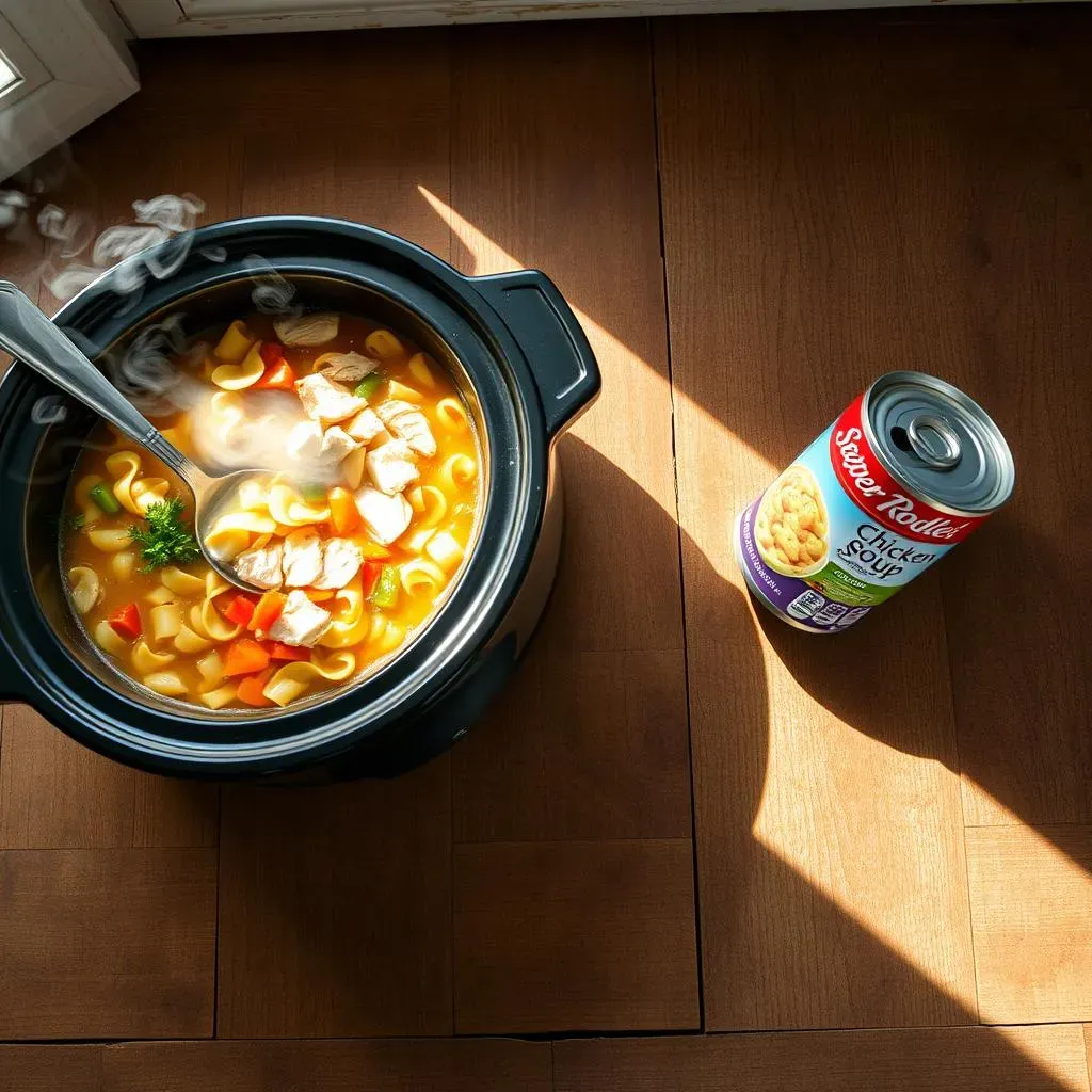 Why Crockpot Chicken Noodle Soup Beats the Can