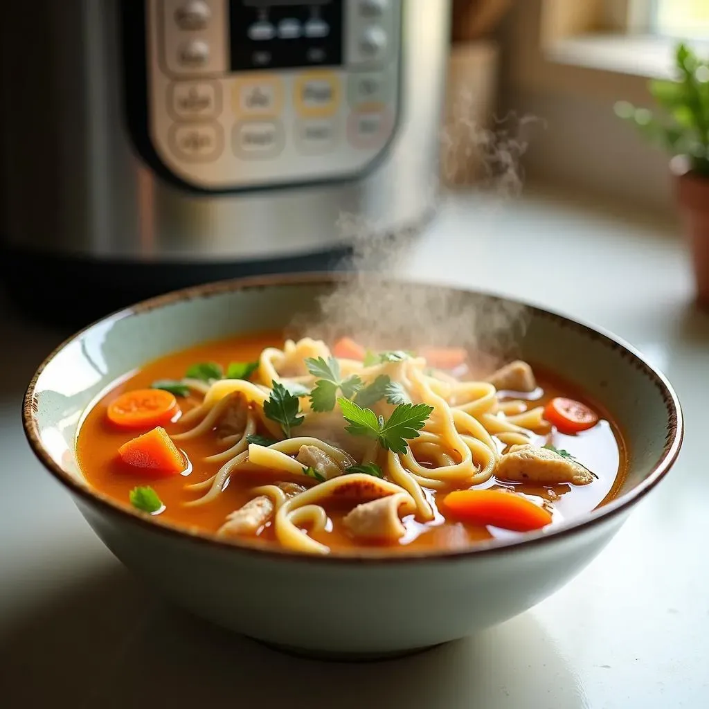 Why Instant Pot Chicken Noodle Soup is a Weeknight Winner