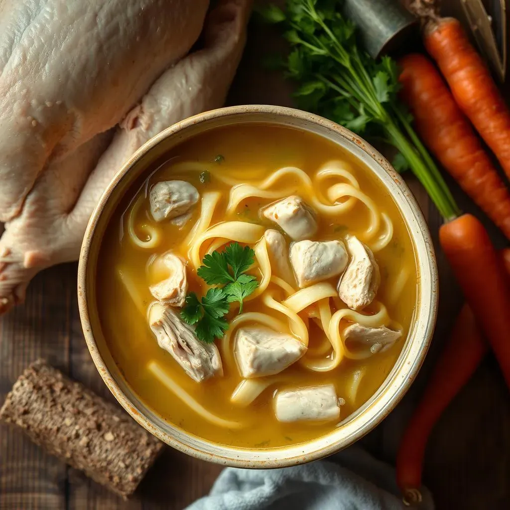 Why Jacques Pepin's Chicken Noodle Soup Stands Out