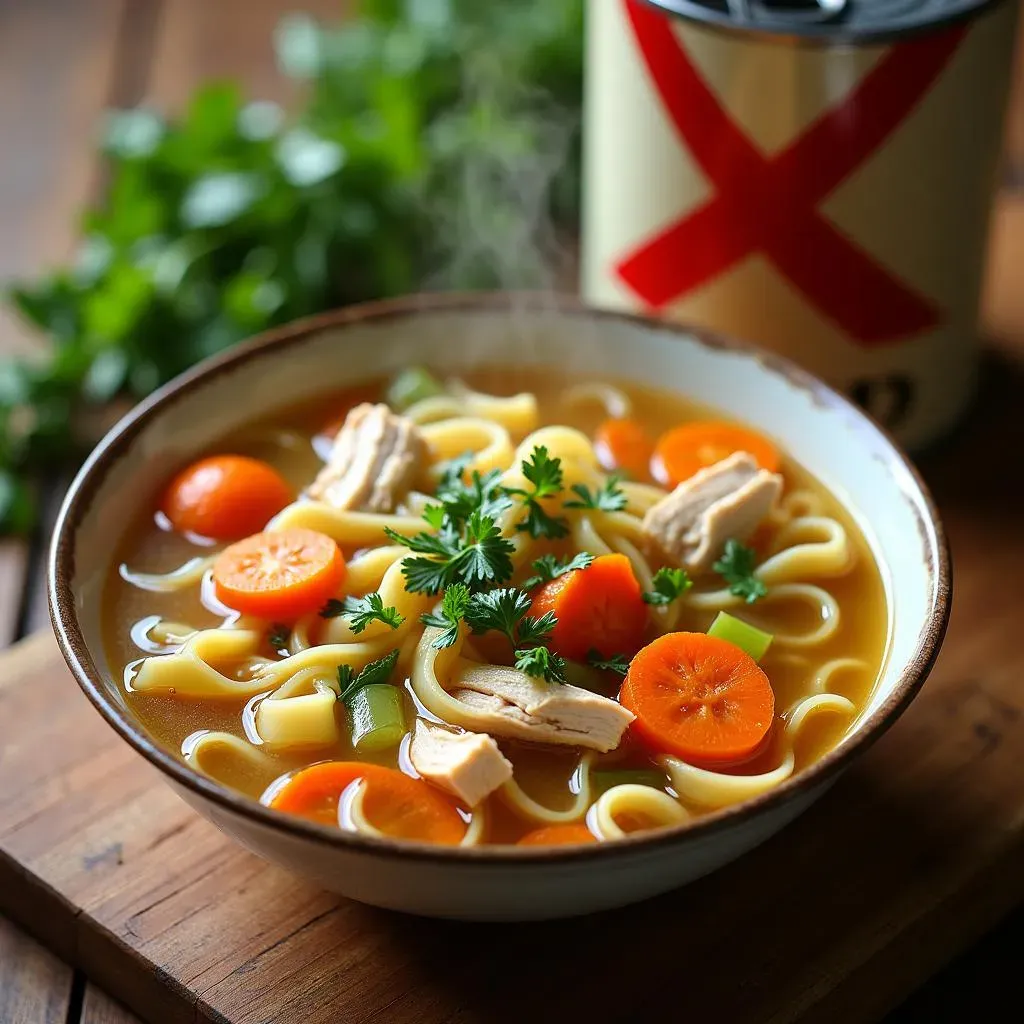 Why Make Your Own Low Sodium Chicken Noodle Soup?