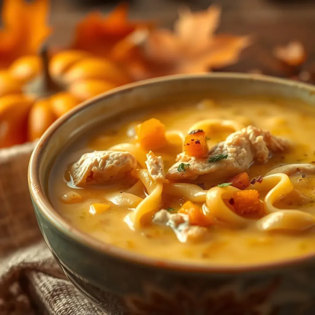 Why Pumpkin in Chicken Noodle Soup?