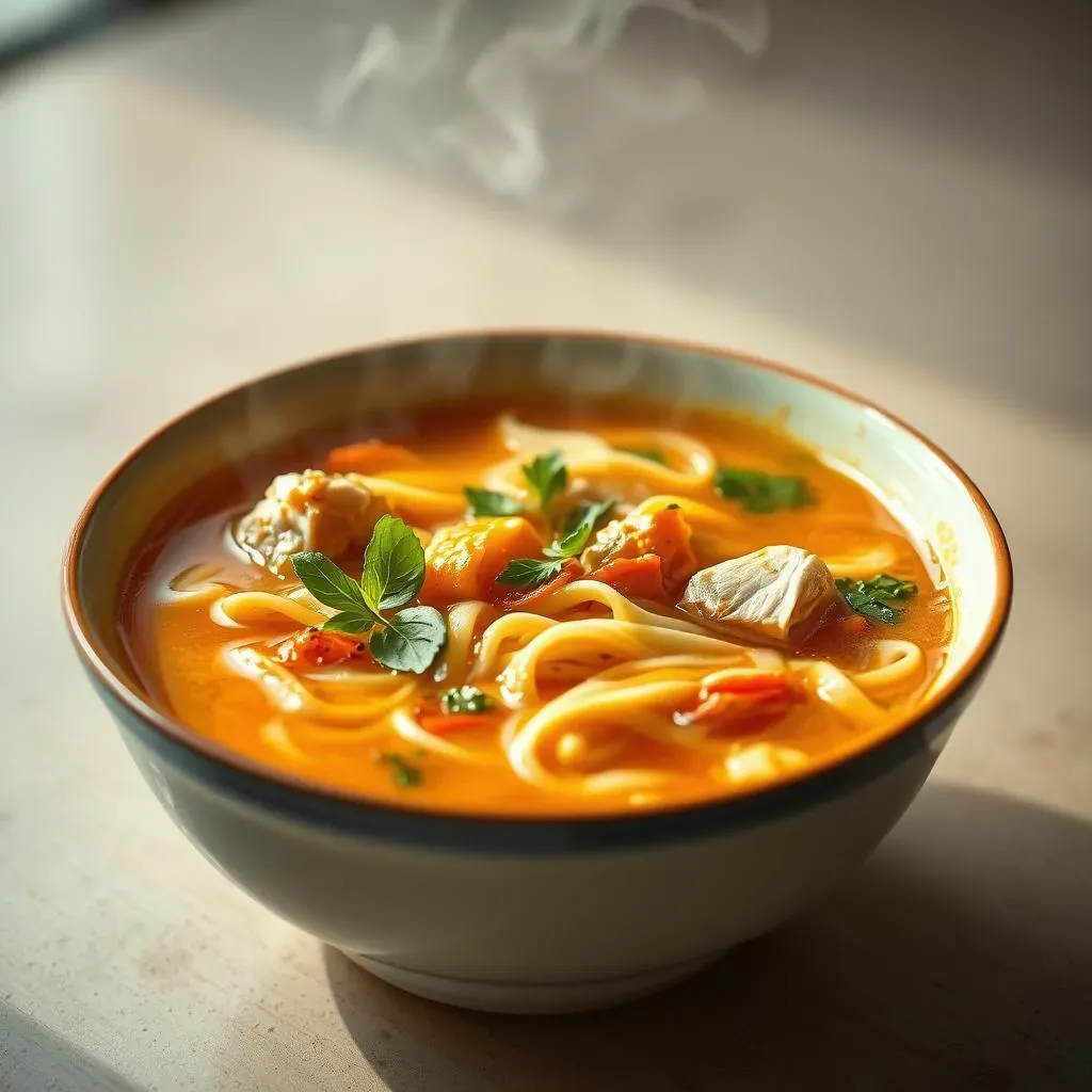 Why Skip the Carrots? A Twist on Classic Chicken Noodle Soup