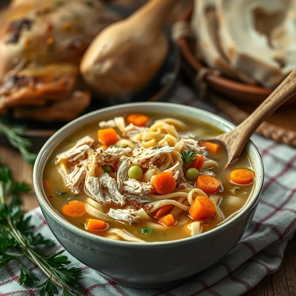 Why This Chicken Noodle Soup Recipe with Leftover Roast Chicken is a Winner