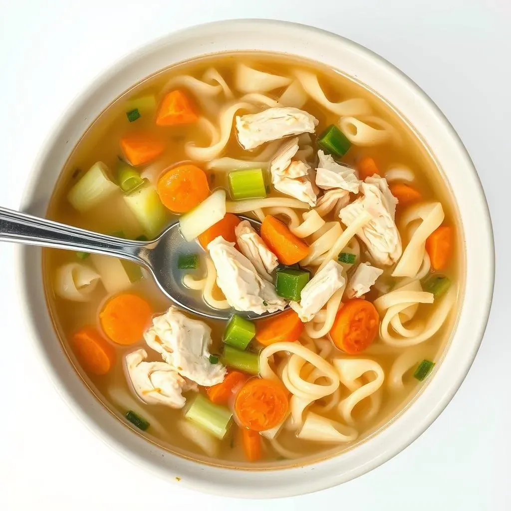 Why This Low Calorie Chicken Noodle Soup Recipe Works