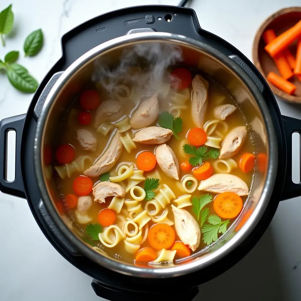 Why Use an Instant Pot for Chicken Noodle Soup?